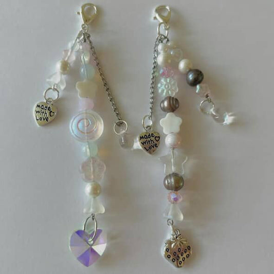 love blossom keychain set (set of 2!)