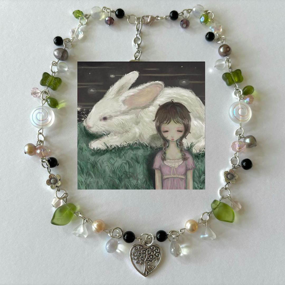 forest cove complex necklace