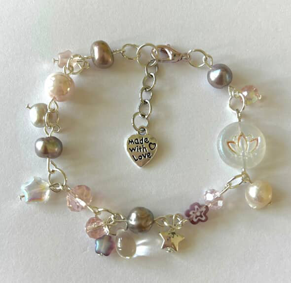 blossom lotus bracelet