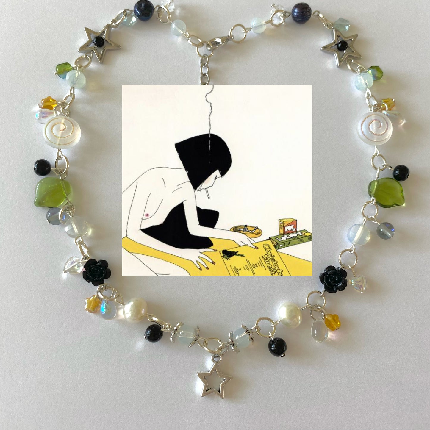 yume lamp necklace 🖤