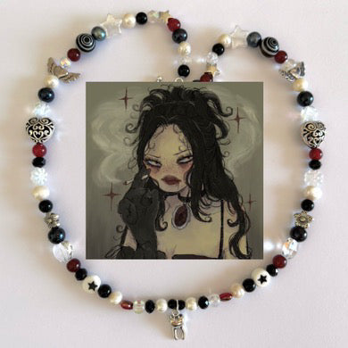 gothic vampire necklace