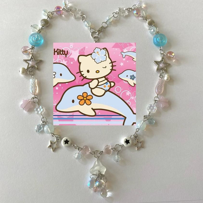 hello kitty’s ocean bliss complex necklace