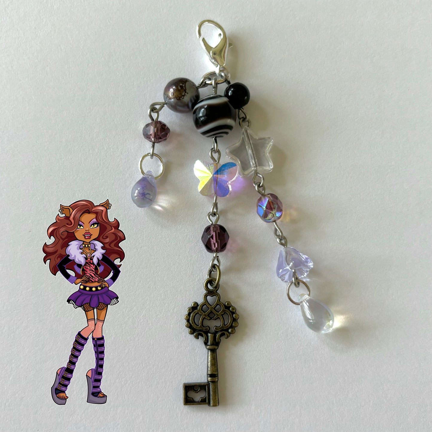 clawdeen keychain