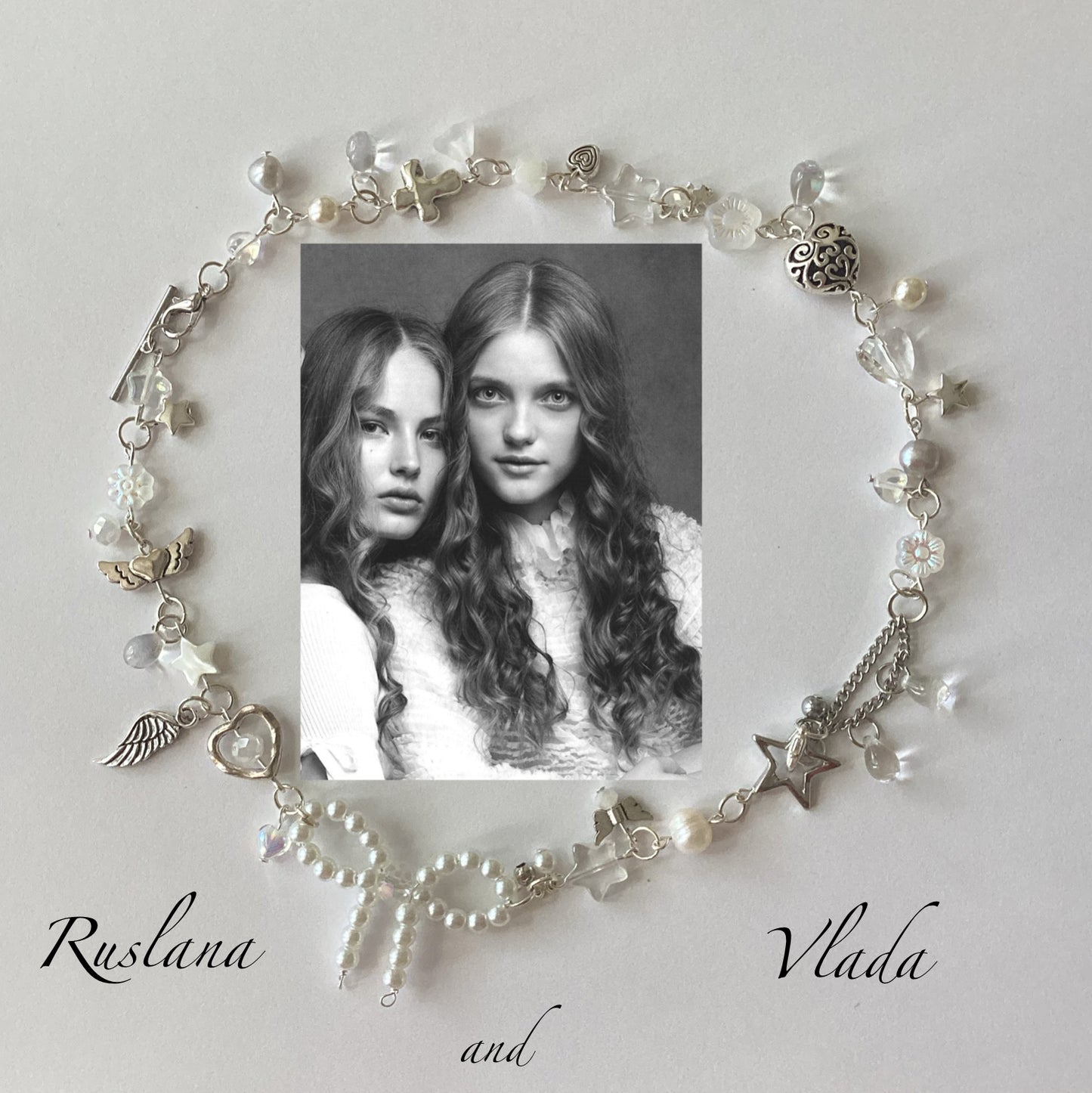 limited edition ruslana/vlada bow necklace