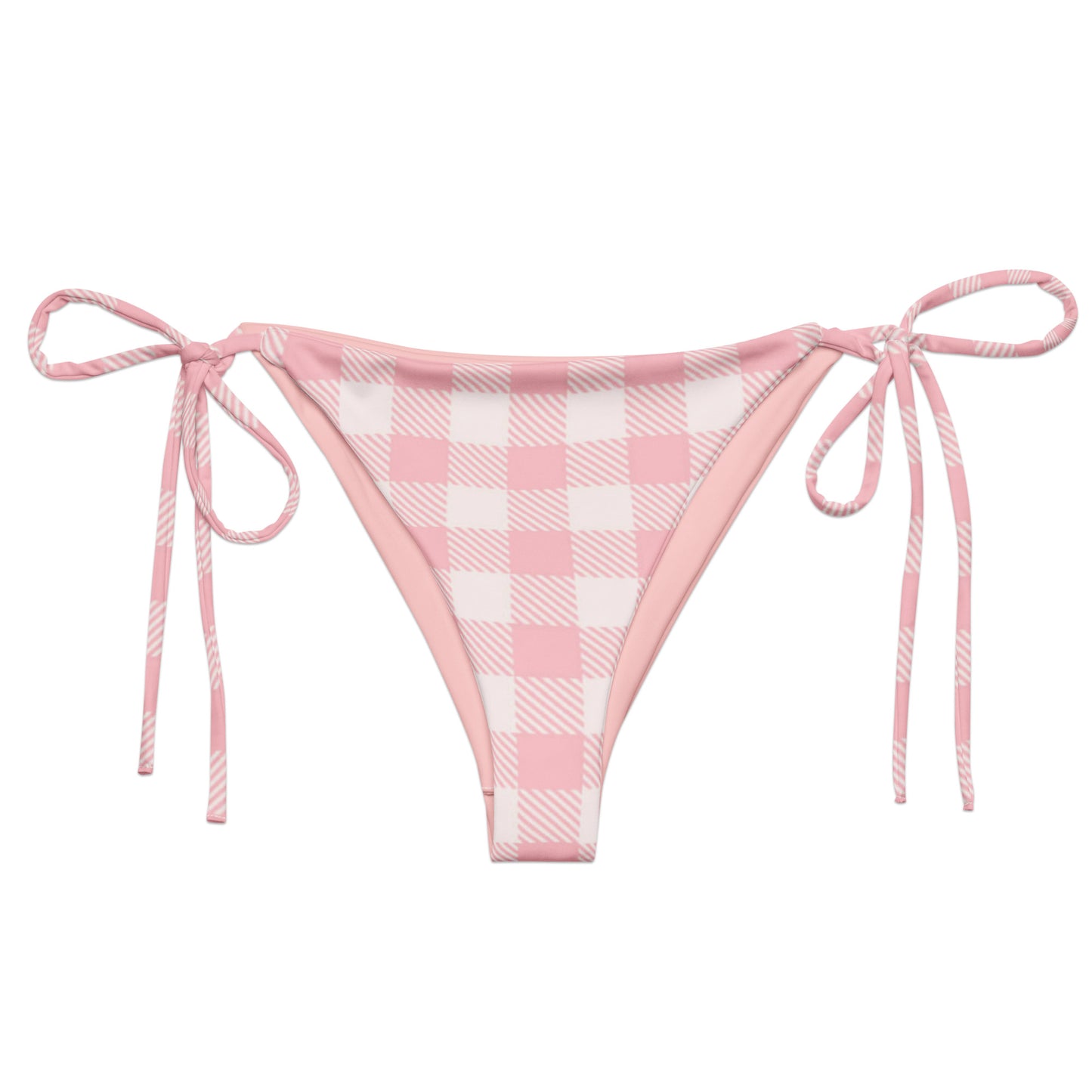 pink coquette bikini bottom