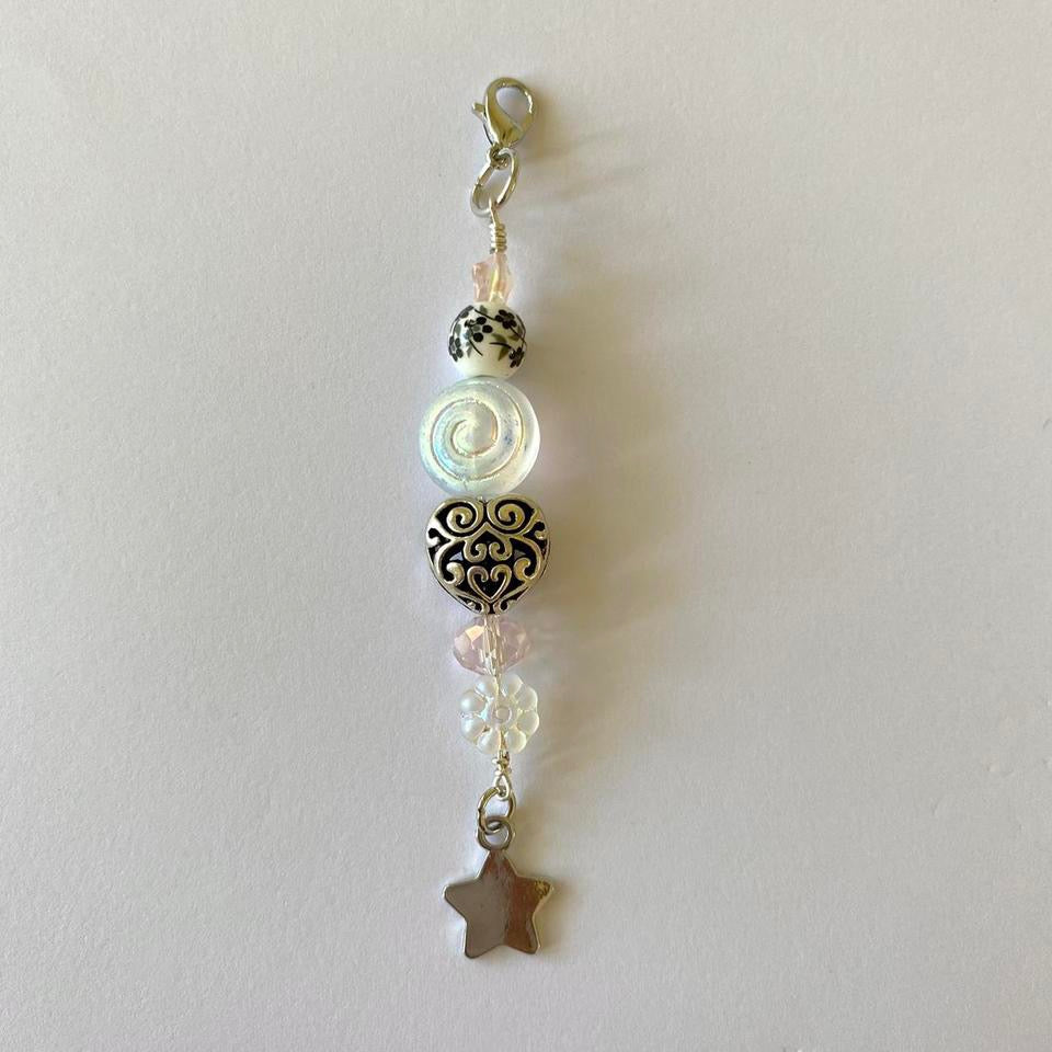 coraline star keychain