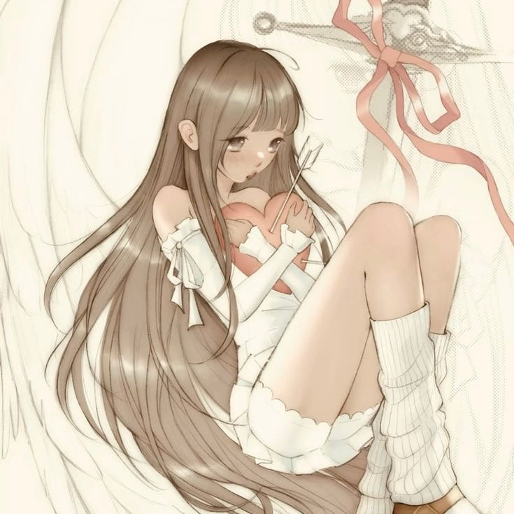 custom angel keychain + phonecharm set (angel wing charms)