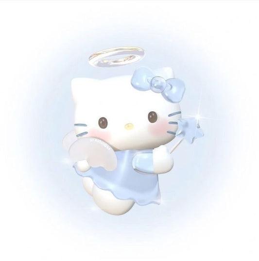 custom hello kitty angel complex necklace