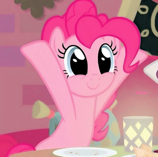 custom pinkie pie keychain + phonecharm set