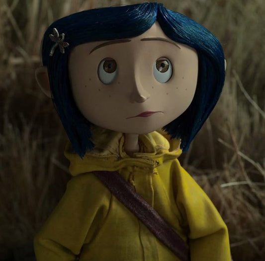 custom coraline keychain + phonecharm set ^^