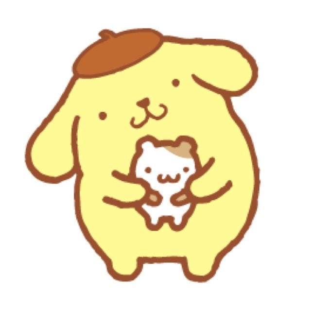 custom purin keychain + phonecharm set of 2