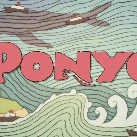 custom ponyo keychain + phonecharm set (light pink, blue)