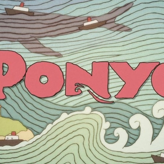 custom ponyo keychain + phonecharm set (light pink, blue)