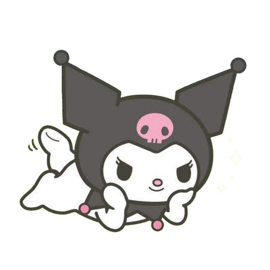 custom kuromi keychain + phonecharm set