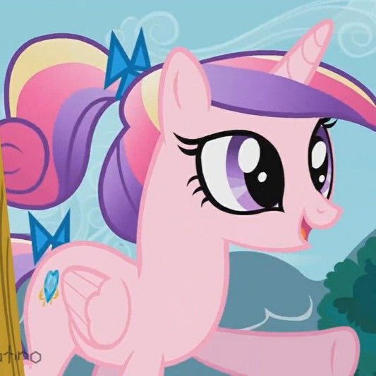 custom princess cadence keychain + phonecharm set