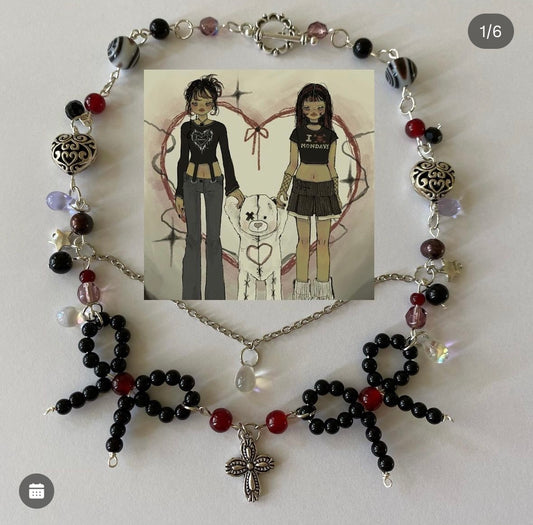 i ☠️ mondays complex necklace