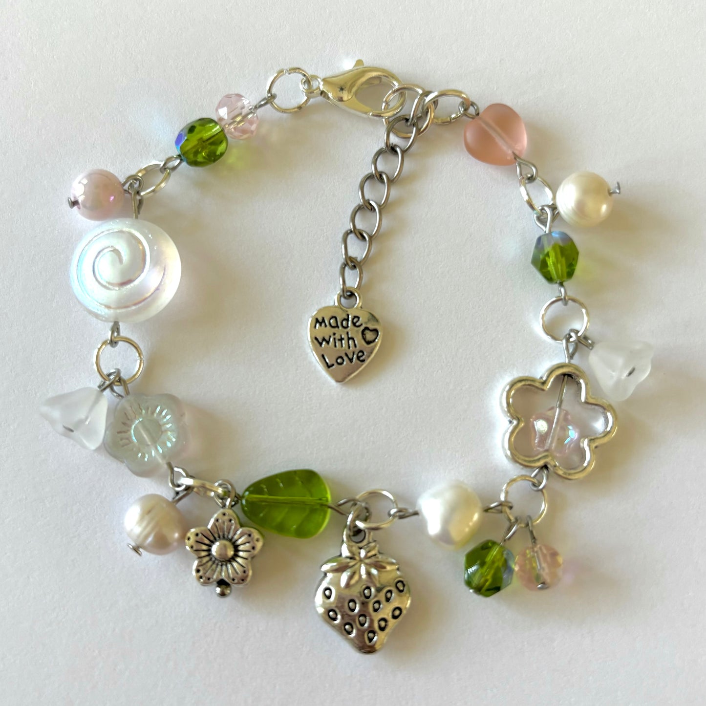 fairy strawberry bracelet