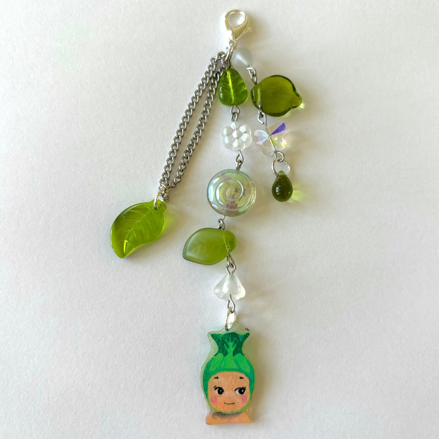 bok choy sonny angel keychain