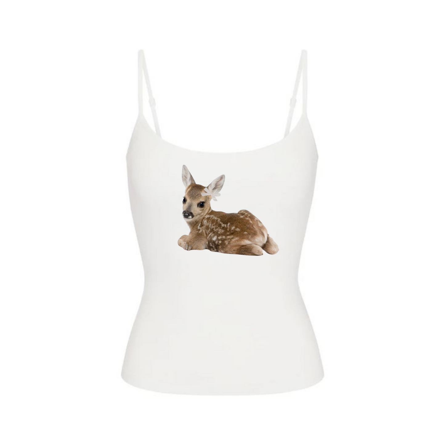 deer handmade tank top