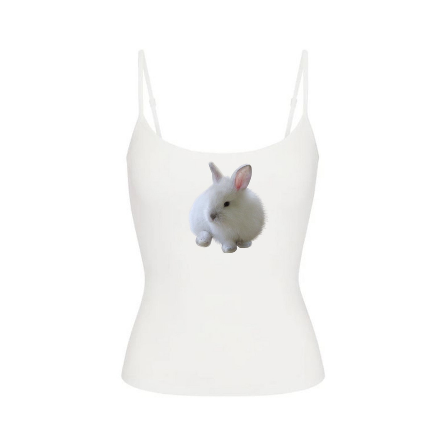 bunny premium handmade tank top (size small)