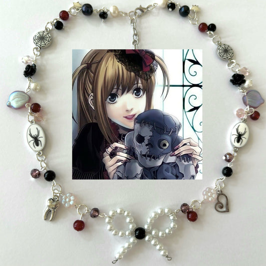 dark elegance misa complex necklace