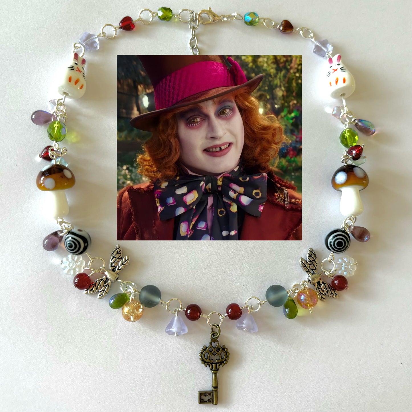 mad hatter complex necklace