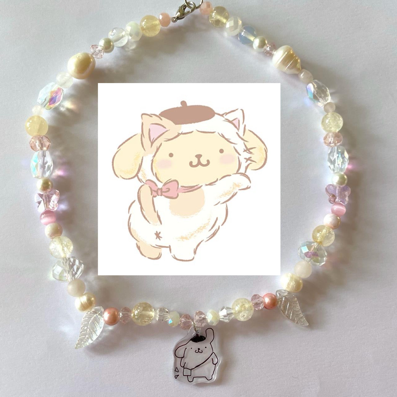 dreamy purin necklace