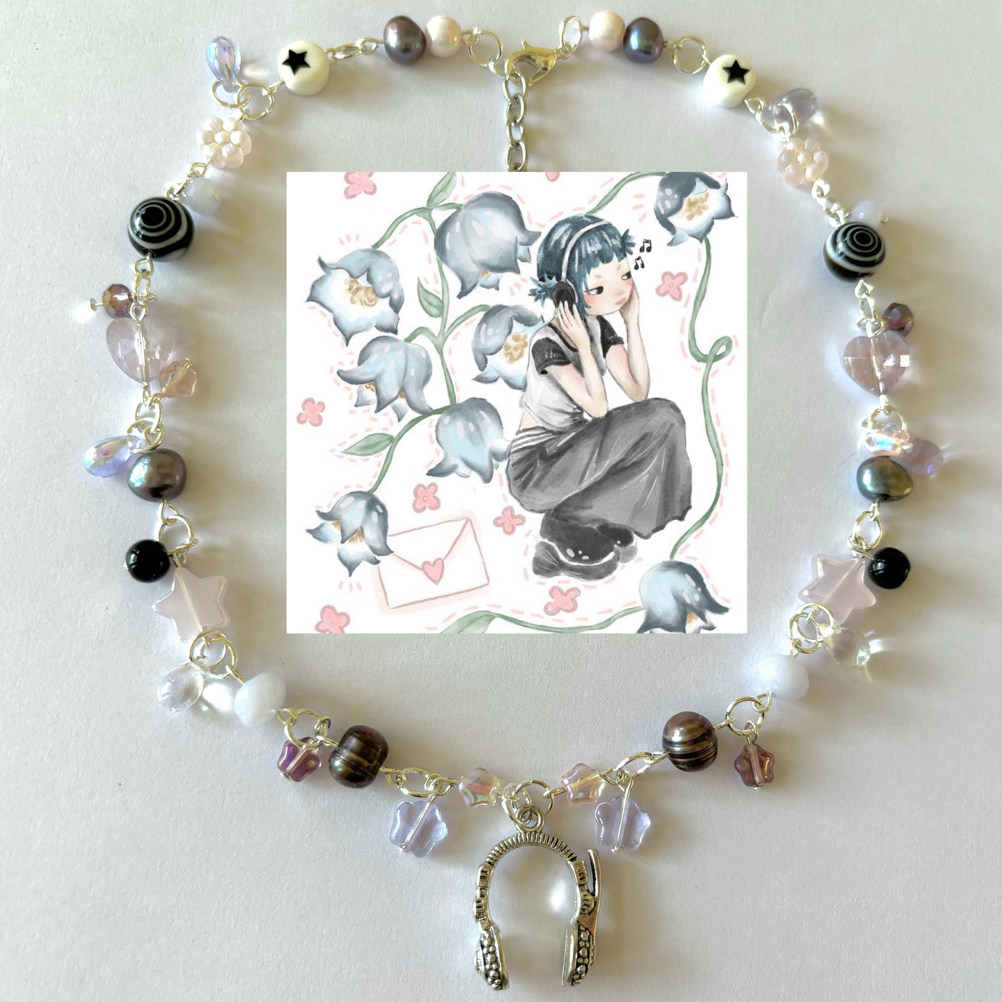 flower fairy necklace