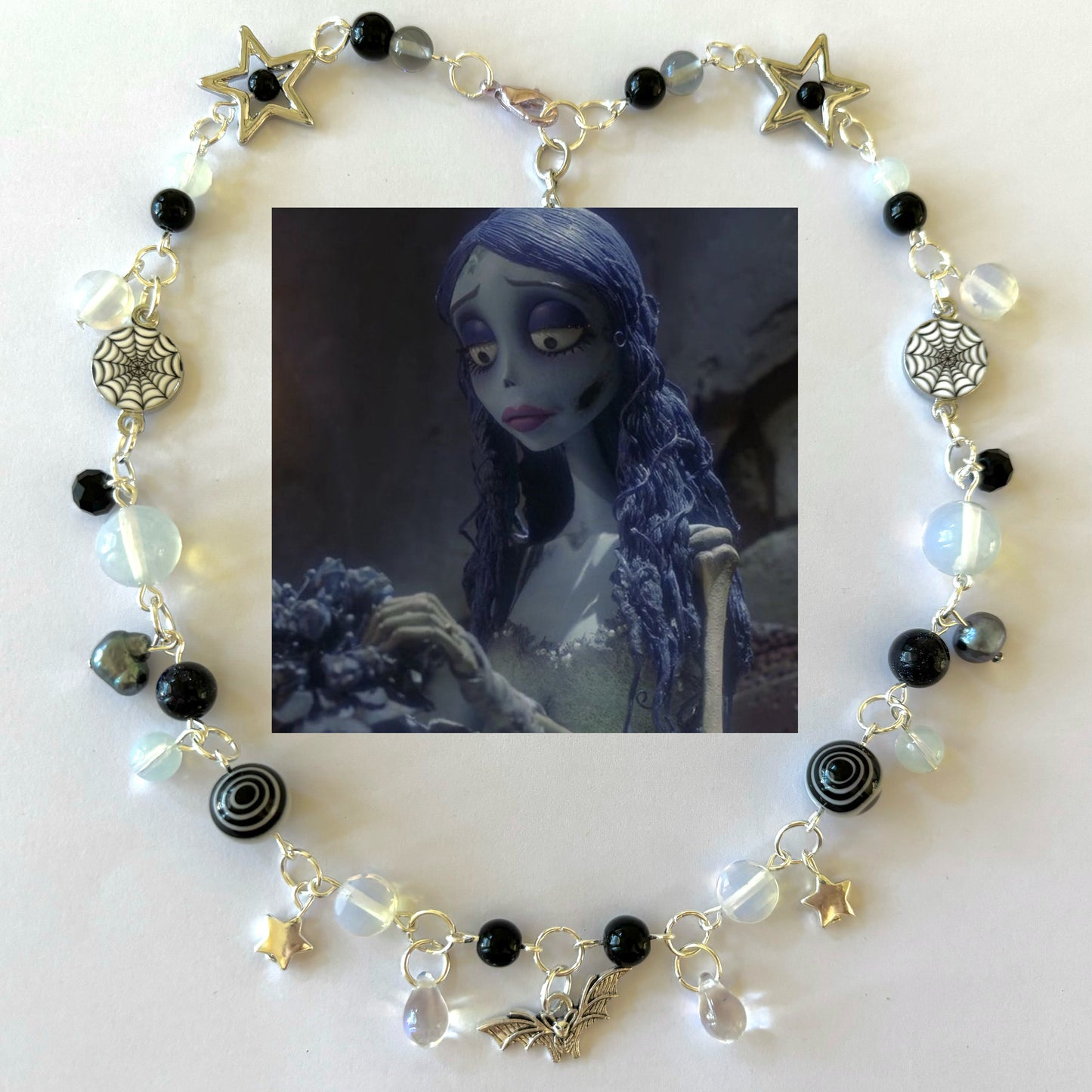 emily corpse bride complex necklace