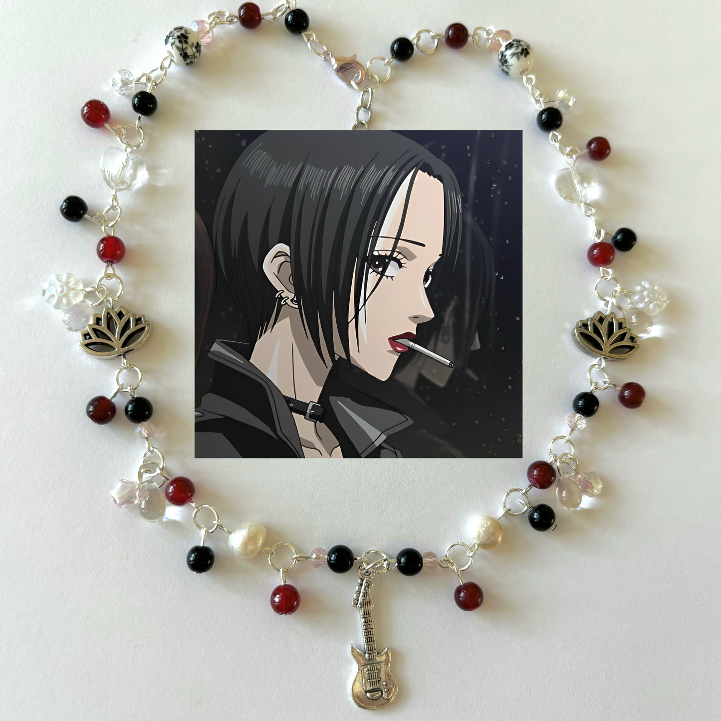 nana guitar complex necklace