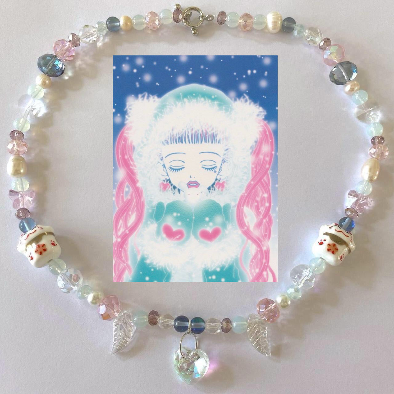 snow angel miwako necklace