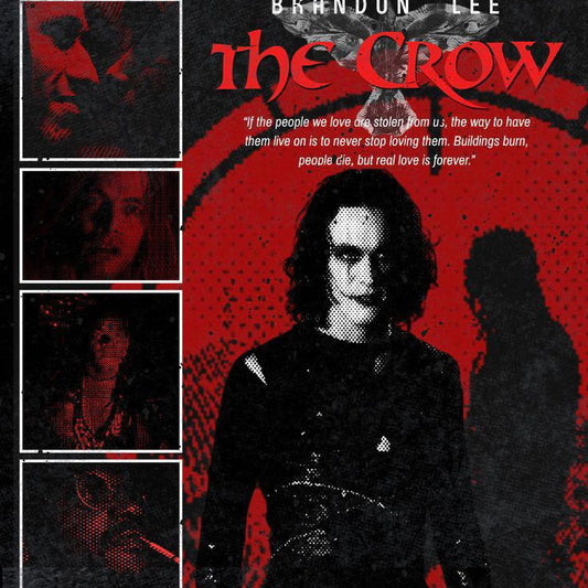 custom “the crow” necklace