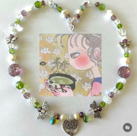 matcha latte aya takano necklace