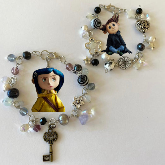 coraline matching bracelet set
