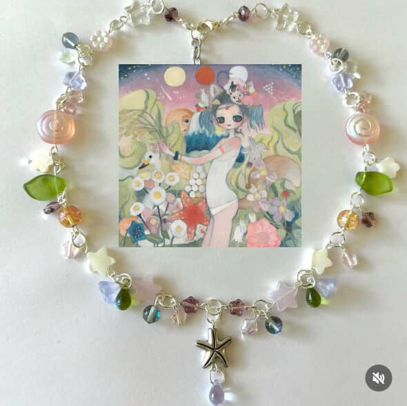 aya takano starfish complex necklace