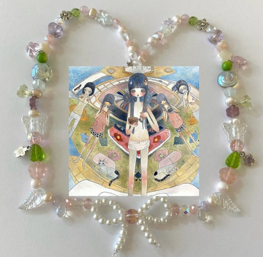 aya takano ribbon complex necklace