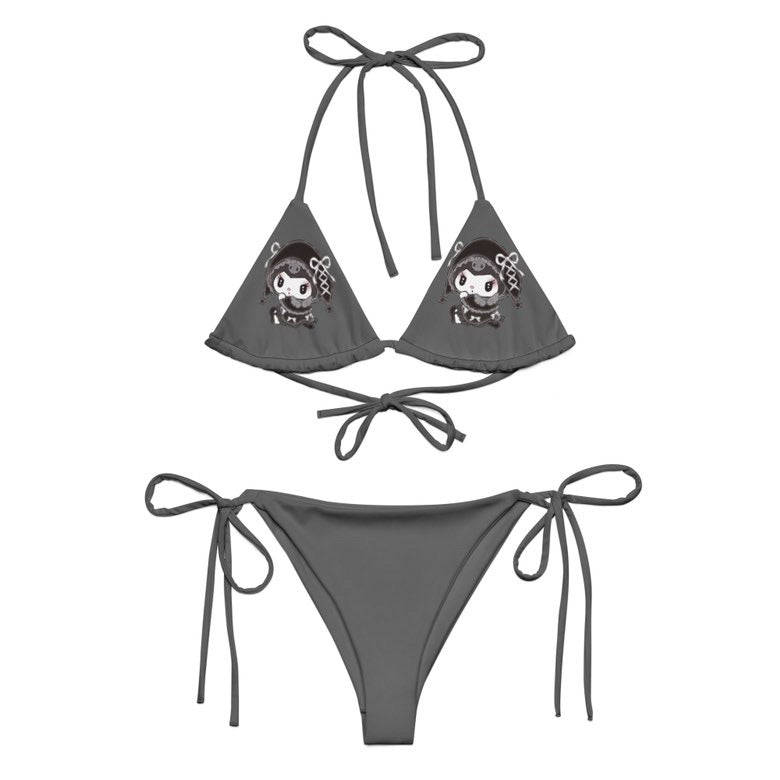 grunge kuromi bikini bottom