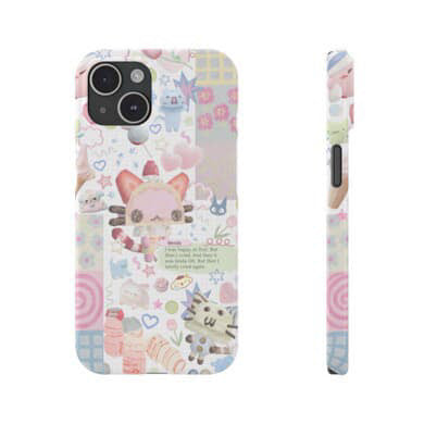 cotton candy premium phone case (iPhone 16)