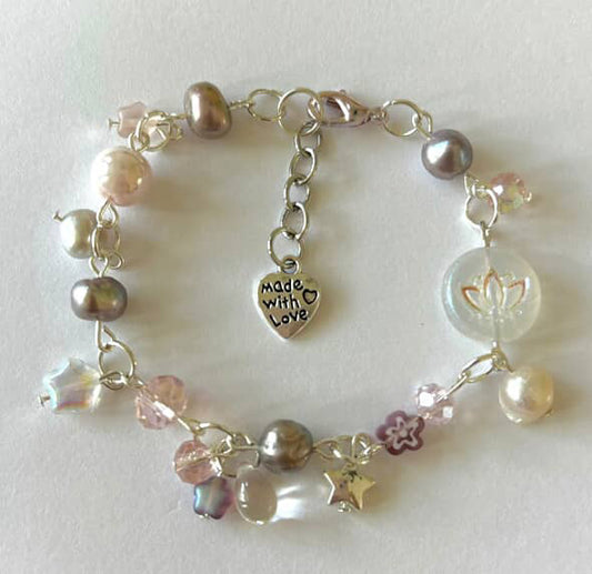 blossom lotus bracelet