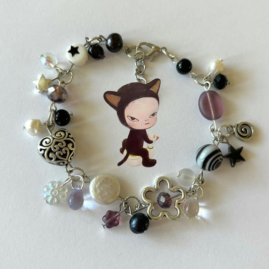 yoshitomo nara harmless kitty bracelet