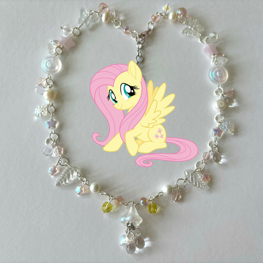 fluttershy complex mlp necklace