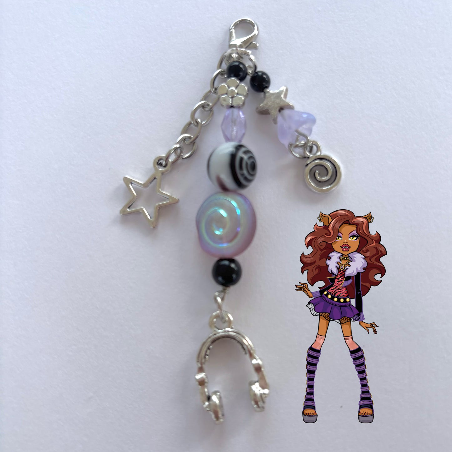 clawdeen keychain