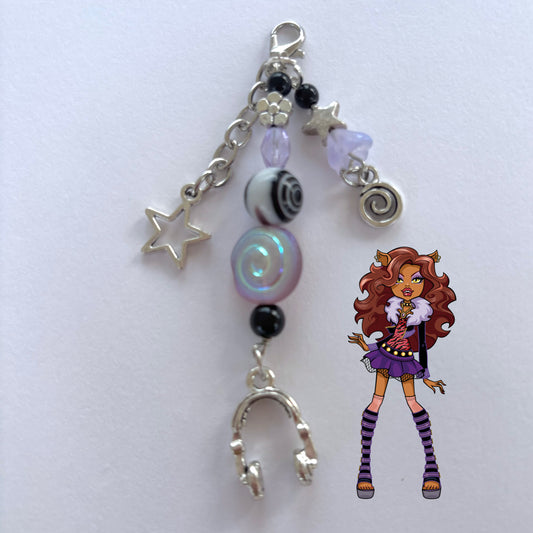 clawdeen keychain