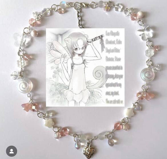 strawberry angel complex necklace^^