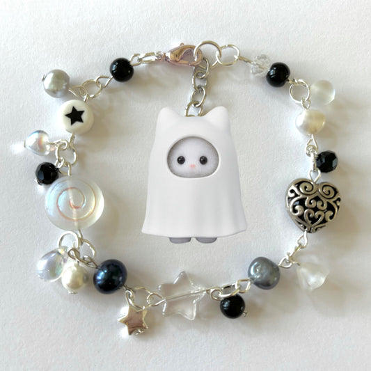 calico critters ghost kitty bracelet