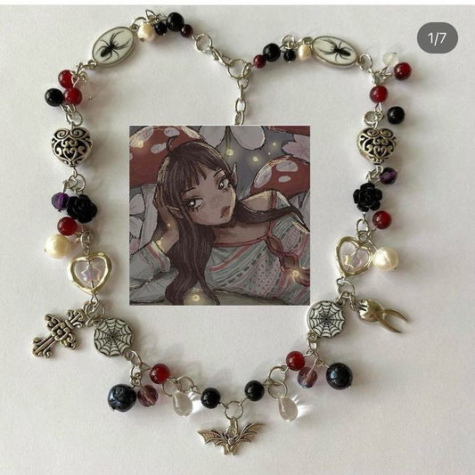 vampire complex necklace