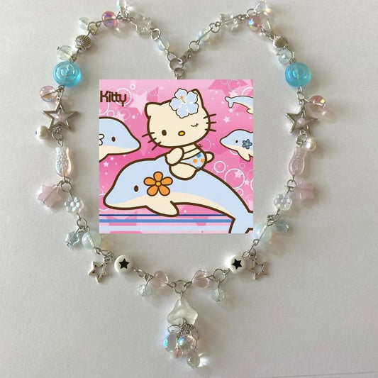 hello kitty’s ocean bliss complex necklace