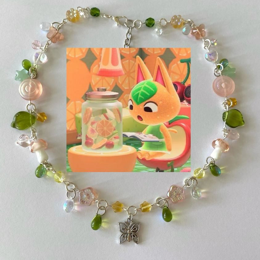 tangy animal crossing complex necklace