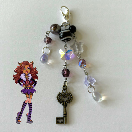 clawdeen keychain