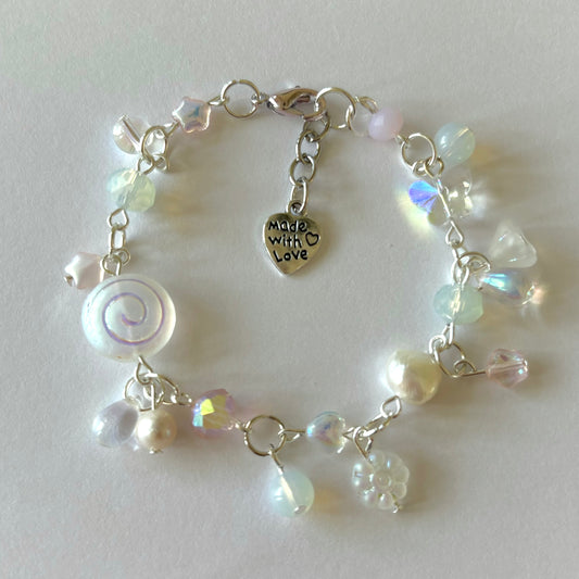cherry blossom kiss bracelet
